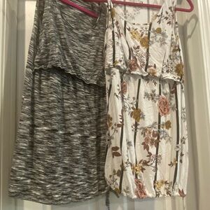 Latched Mama Lot of 2 Xl Active Nursing Tanks